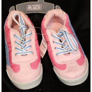 TCP The Childrens Place Pink Sneakers Girl Shoes Spring Summer Canvas Microfiber
